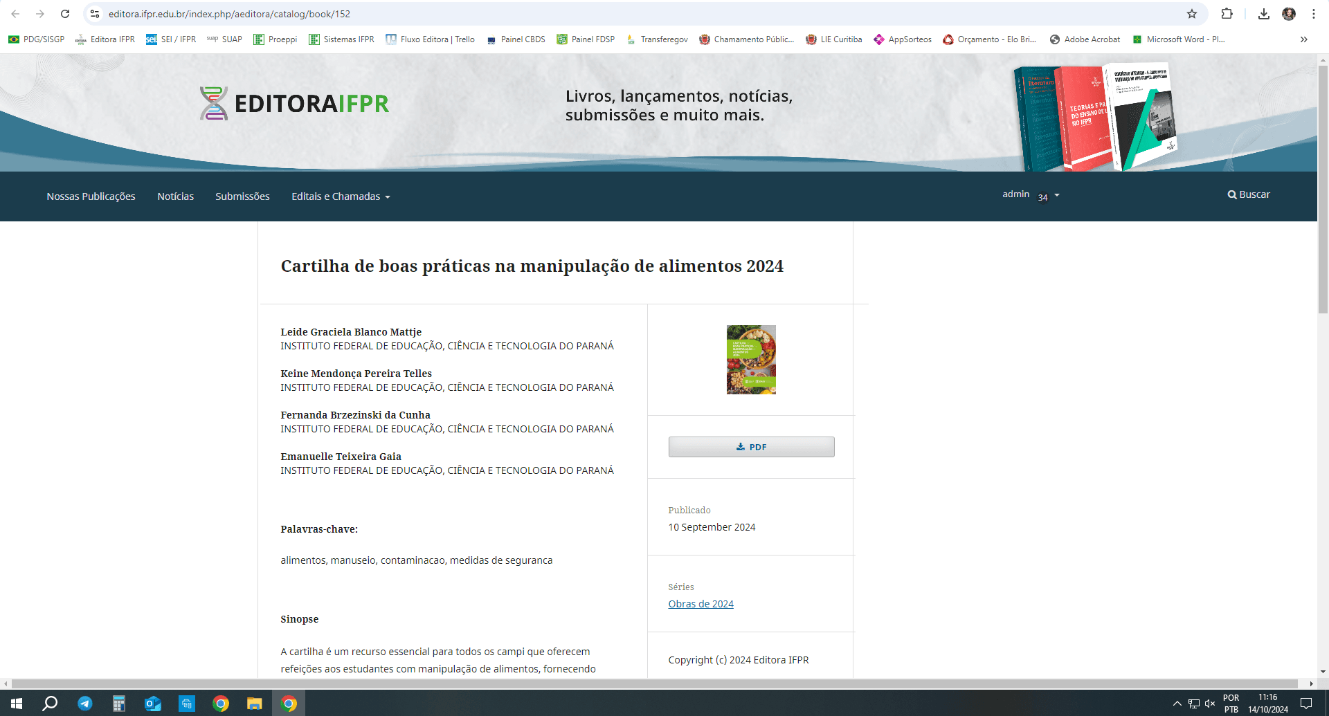 Obra disponibilizada Cartilha de Alimentos Site Editora.png